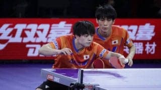 世界選手権3位・宇田/戸上ペア、初戦快勝でベスト8入り＜卓球・WTTシンガポールスマッシュ2022＞