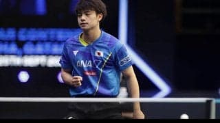 宇田幸矢、“皇帝”・ボルに逆転勝利で日本男子唯一の単16強入り＜卓球・WTTシンガポールスマッシュ2022＞