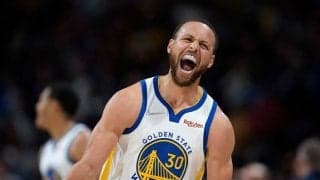 【NBA】34歳カリーに「狂気」「チート」と衝撃　上手すぎ3ポイント集で米メディアが誕生日祝福