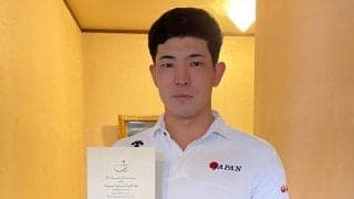 中島啓太、初出場のマスターズへ「最後まで自分のできる準備を」