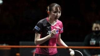 早田ひな、東京五輪香港代表下して準々決勝進出＜卓球・WTTシンガポールスマッシュ2022＞