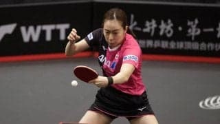 石川佳純、準々決勝敗退　五輪金メダリストを攻略できず＜卓球・WTTシンガポールスマッシュ2022＞