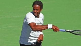 時速約200キロ!! 身体能力抜群モンフィスのショットに会場がざわつく[BNPパリバ・オープン]