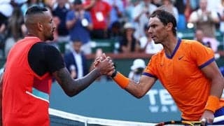 ナダル4強 キリオス破り19連勝