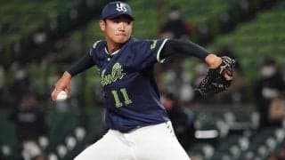 奥川恭伸、OP戦最終調整は5回6K4安打1失点　右足首付近に打球当たるアクシデント