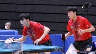“近畿王者”育英、快勝スタート　男子予選M、N、O、Pリーグ1試合目結果＜全国高校選抜卓球大会＞