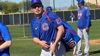 【MLB】鈴木誠也は「1分ごとに笑いを提供」　合流初日からお茶目全開「もう面白い」