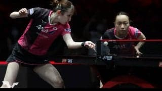 伊藤美誠/早田ひなペア、完敗　世界選手権のリベンジならず＜卓球・WTTシンガポールスマッシュ2022＞