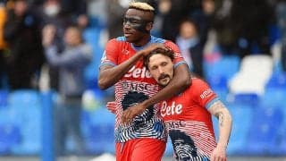 オシムヘンが2戦連続ドッピエッタ！　連勝ナポリが暫定首位に浮上《セリエA》
