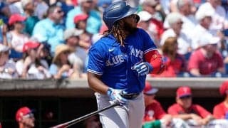 【MLB】ゲレーロJr.がオープン戦初打席で1号　大谷翔平のライバル、いきなり「確信歩き」