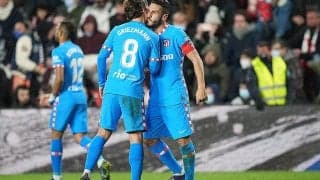 2戦連続退場者出したアトレティコ、主将コケの今季初弾でリーグ5連勝!《ラ・リーガ》