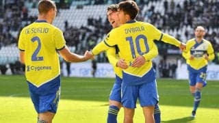 CL敗退ユベントス、ディバラ&ヴラホビッチ弾で最下位サレルニターナに勝利で4位堅守《セリエA》