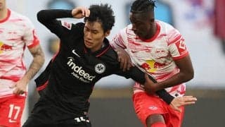 鎌田先発フランクフルト、劣勢もライプツィヒにゴールレスドロー《ブンデスリーガ》