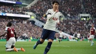 スパーズがソン＆ケインのPL最高デュオでハマーズ撃破!　リーグ連勝で5位に浮上《プレミアリーグ》