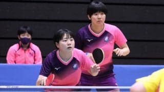 進徳女子、横浜隼人が逆転でベスト8進出　栄冠を手にするのは＜卓球・全国高校選抜女子＞