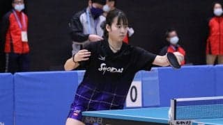 決勝は千葉商大附・下山 vs  伝習館・吉住＜全国高校選抜卓球大会・女子シングルス準決勝＞