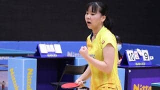 2大会連続準優勝の桜丘、小林＆野村の“2枚看板”崩れず　準決勝進出＜全国高校選抜卓球大会＞