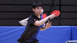 決勝は自由ヶ丘・井 vs 慶應義塾・川瀨＜全国高校選抜卓球大会・男子シングルス準決勝＞