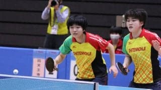 女子準決勝終了　決勝は“インターハイの再戦”四天王寺vs明徳義塾＜全国高校選抜卓球大会＞