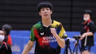 野田学園、明徳義塾との熱戦制して決勝進出＜全国高校選抜卓球大会・男子団体準決勝＞