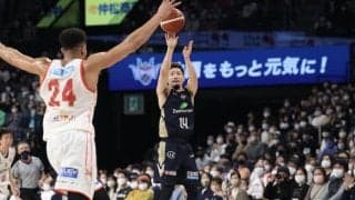 琉球の岸本隆一がB1個人通算3ポイント600回成功…通算3番目の記録達成者に