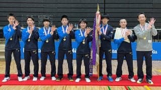 絶対王者・愛工大名電、野田学園を退け7連覇達成＜全国高校選抜卓球大会＞