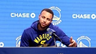 左足靭帯捻挫のカリーが「最初の段階で焦りたくはない」と復帰へ向けて慎重な姿勢