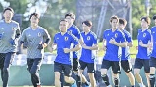 日本代表が日豪決戦へ本格始動！ 汗ばむ気候の中で「9人がフルメニュー」「3人が軽いトレーニング」をこなす
