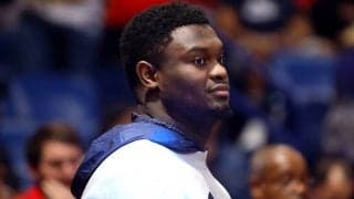 今季コートに立てていないザイオン・ウィリアムソンに全休の可能性が浮上