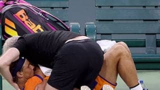 ナダル肋骨骨折で1ヶ月休養