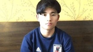日本代表・久保建英「雨の試合は嫌い」大雨予報の3・24オーストラリア戦に向けて語った「それでも揺るがぬ自信」と大迫勇也の不在、「勝負のポイント」