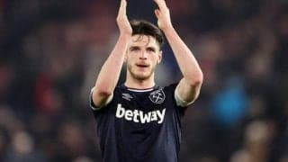 ユナイテッドが関心強めるライス、ウェストハムはイギリス史上最高額の移籍金要求か