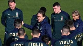 イタリア代表を襲うＷ杯予選敗退の恐怖。指揮官マンチーニは「目指すのは優勝」と鼓舞する