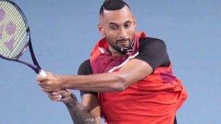 打った自分もビックリ!! キリオスが見せた超アングルリターンエース[マイアミ・オープン]