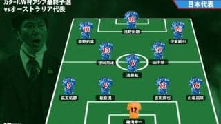 1トップはオーストラリア“キラー”のFW浅野拓磨！ 運命の大一番、日本代表スタメン発表！