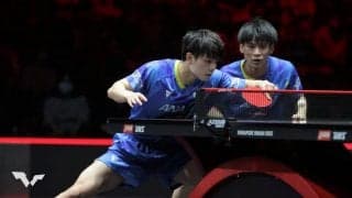 卓球男子世界ランキング(2022年第12週)｜宇田・戸上が男子複1位　宇田はシングルスも30位以内に