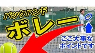  YouTube バックハンドボレー完全版 