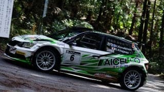 全日本ラリー新城：初日の3SSを制したコバライネンがトップ