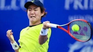 西岡良仁2回戦進出。世界145位の強打をいなしてフルセット勝利[マイアミ・オープン]