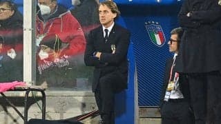 イタリアが2大会連続でW杯の舞台に立てず…マンチーニ「失望感大きい」