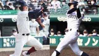 大阪桐蔭・海老根優大と鳴門・前田一輝のスケールに圧倒。ロマン溢れる大器の対決は伝説の第一章か