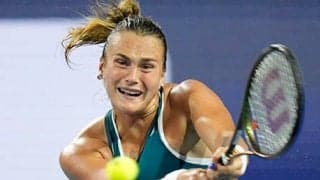 第1シード サバレンカ初戦敗退