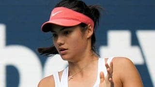 ラドゥカヌ 逆転で初戦敗退