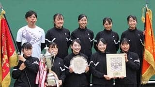 松商学園が女子団体初優勝