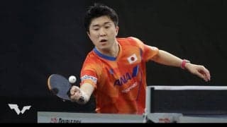 神巧也、辛くも勝利で予選1回戦を突破＜卓球・WTTスターコンテンダードーハ2022＞