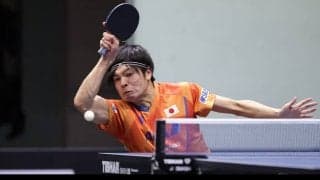 田中佑汰、世界ランク99位の中国選手に惜敗＜卓球・WTTスターコンテンダードーハ2022＞