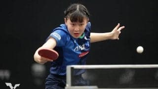 張本美和、中国選手に完封勝利　予選2回戦に駒を進める＜卓球・WTTスターコンテンダードーハ2022＞
