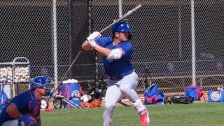 【MLB】鈴木誠也がOP戦初出場で2三振　大歓声受けるも昨季12勝の球宴右腕に“完敗”