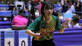 全国中学選抜卓球大会が開幕　3ゲーム勝負の女子予選A～Dブロック第1試合結果