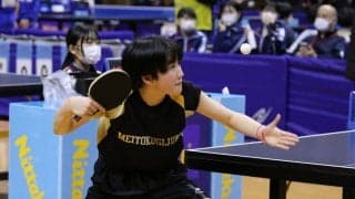 明徳義塾中、明豊中が5-0勝ち　女子予選I～Lブロック第1、2試合結果＜全国中学選抜卓球大会＞